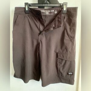 Vans Vanphibian Kids Black Cargo Shorts